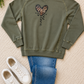 Leopard Heart Mineral Wash Sweatshirt