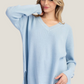 Pretty Peri V Neck Sweater