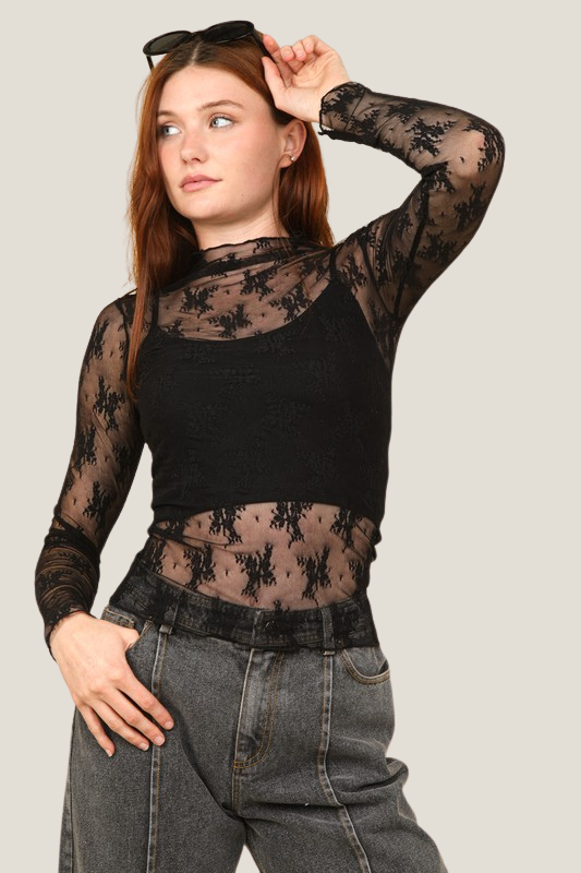 Lace And Layering Top