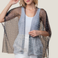 Rhinestone and Pearl Mesh Cardigan